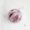 Pink Foam Christmas Ball Ornament - DIY Tree Decoration Topper