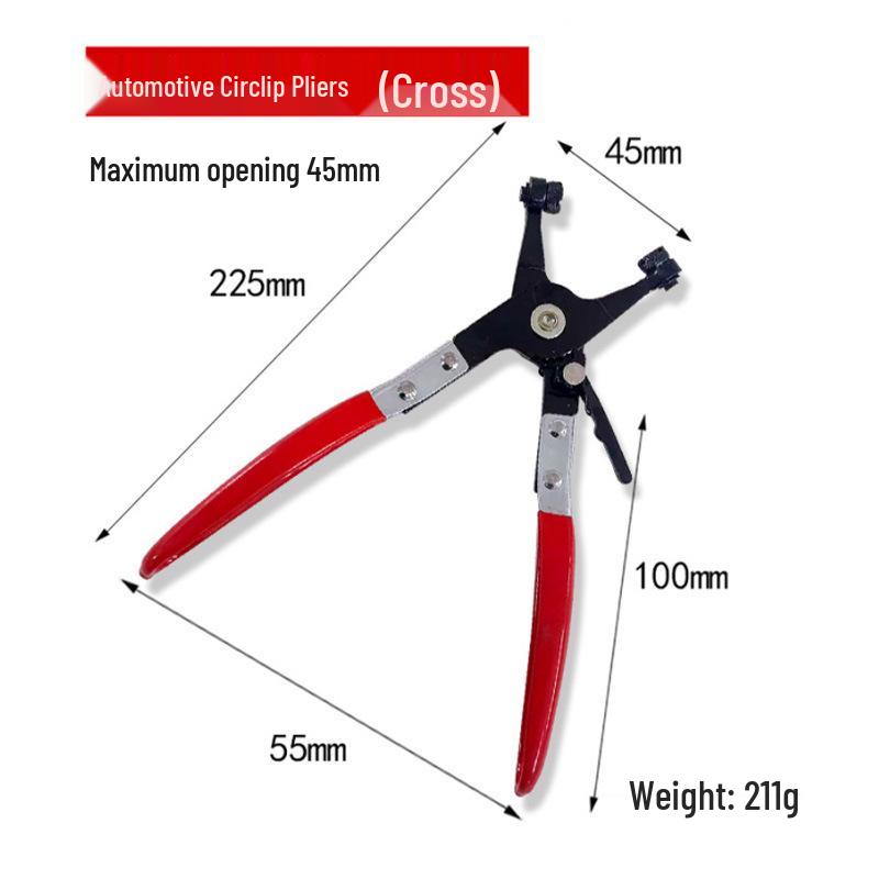 Automotive Hose Clamp & Crimping Pliers Set with Clamp Buckle & Dust Boot Tools