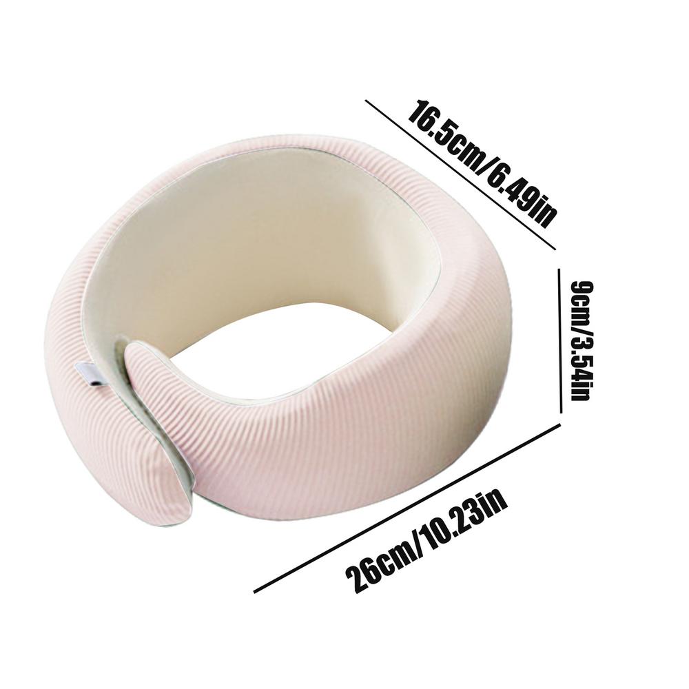 Airplane Travel Neck Pillow Cervical Vertebra Travel Portable Noon Break Aircraft U Type Of Pillow Trip Supply