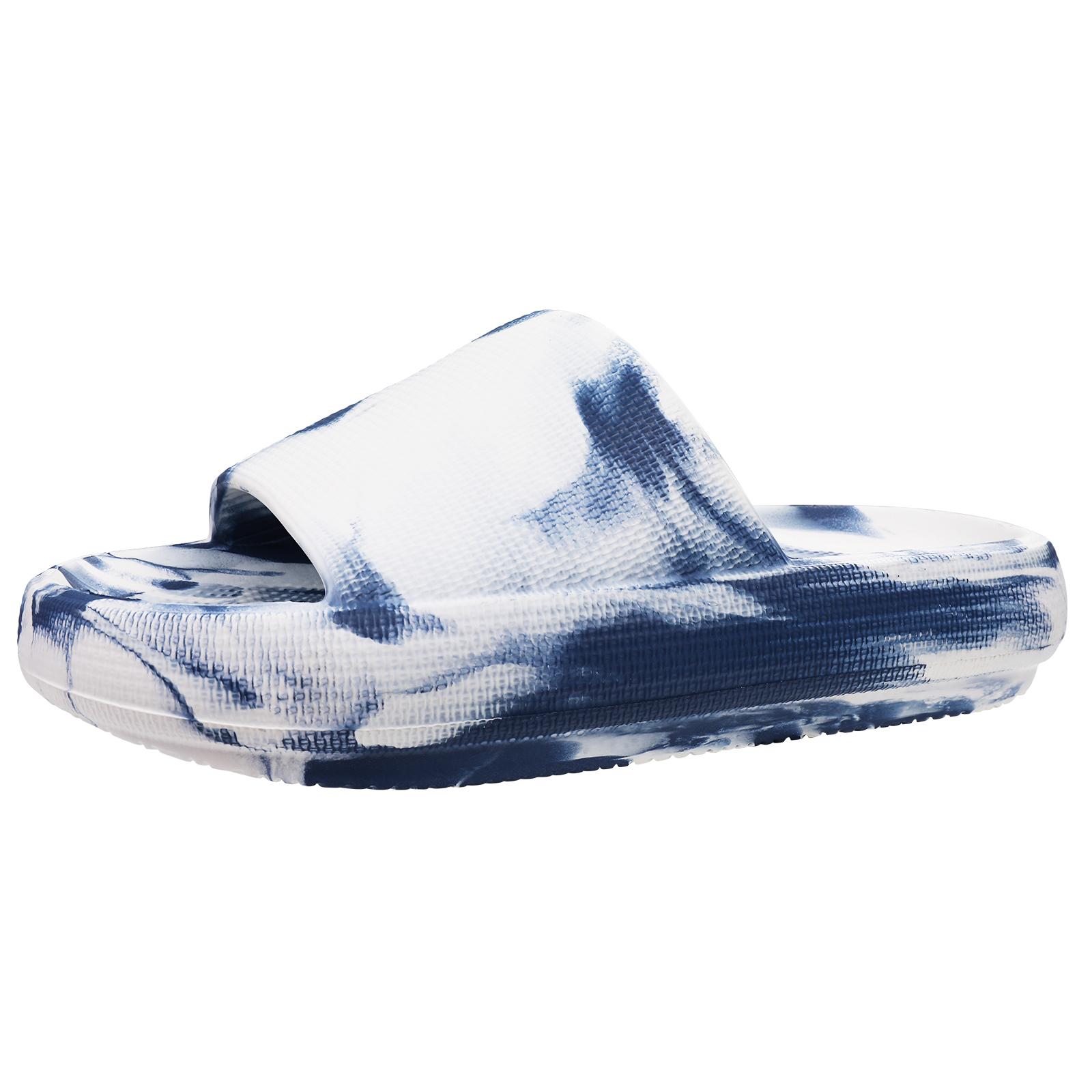 

Модные теплые мягкие тапочки с толстой подошвой для женщин и мужчин, домашние сандалии на платформе, домашние тапочки для ванной, летняя модная пляжная обувь для пар 39-40