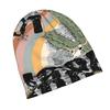 2D Flat Printing Not a Hugger Retro Pattern Urban-Inspired Adult Beanie Fits Well with Layered Looks Morning Coffee Walks Or Creative Spaces with Arti