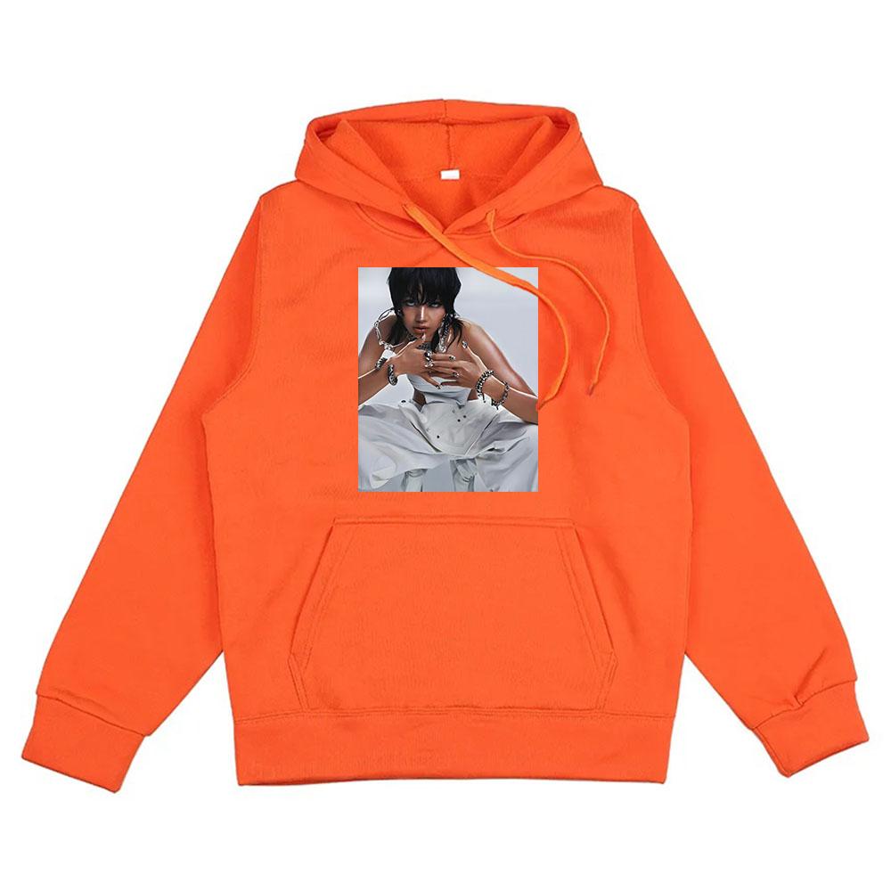 

LISA ROCKSTAR Толстовки с графикой песни Свитшоты Толстовка с длинным рукавом Мужская/Женская одежда Hombre Унисекс Пуловеры 3XL