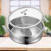 304 Stainless Steel Hammered Mandarin Duck Hot Pot