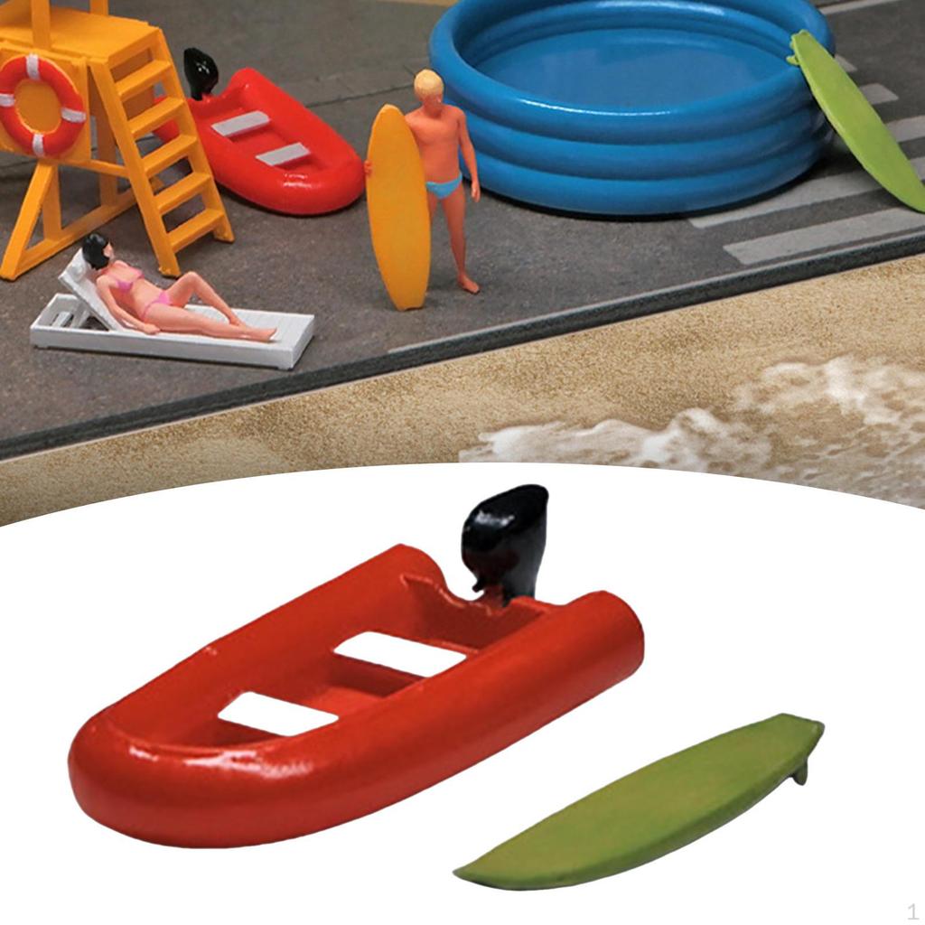 1/64 Scale Figures, Miniature People for Layout Design