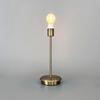 Modern Rechargeable Led Table Lamps Cordless Restaurant Fabric Desk Lamp Bedside Light