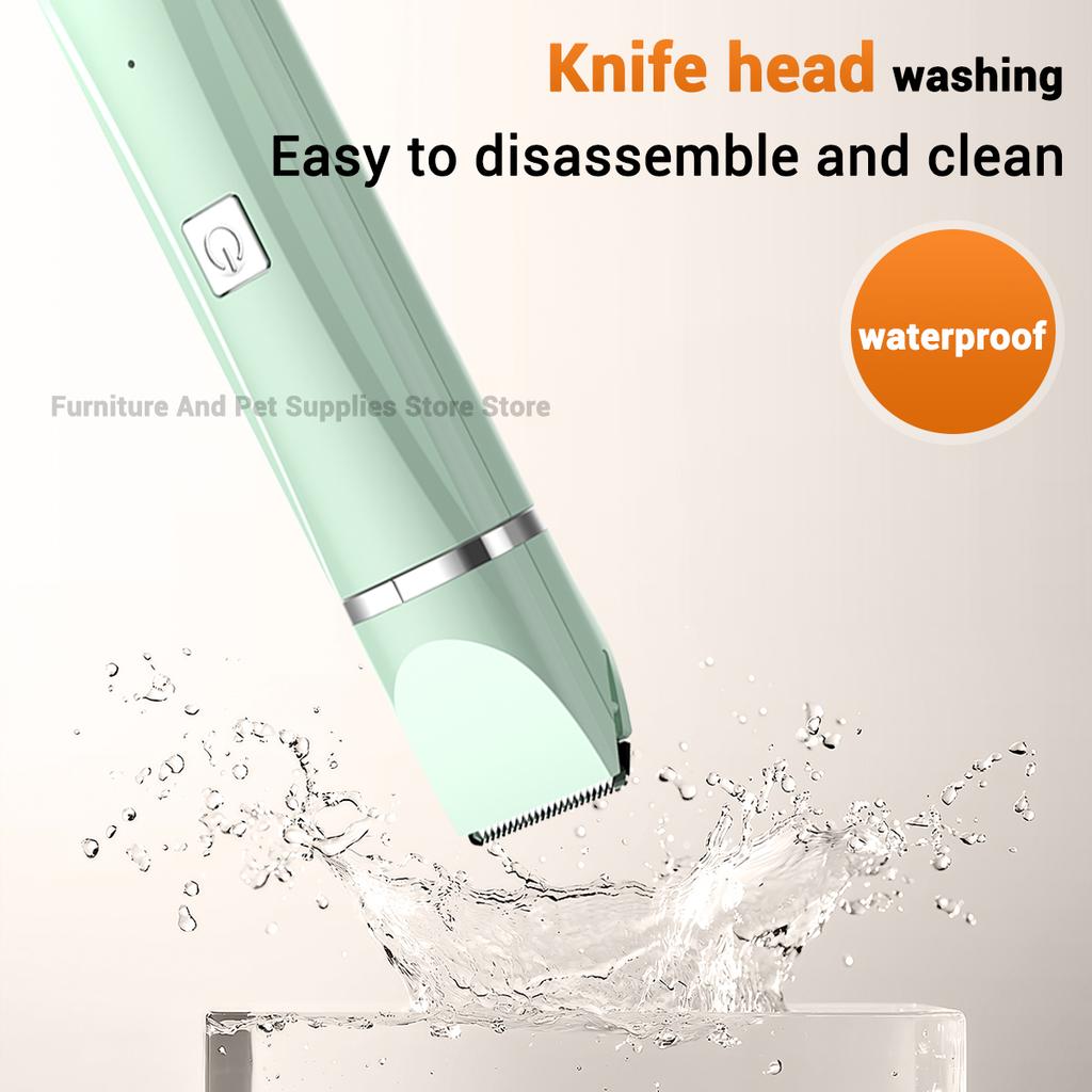 Professional 4-in-1 Electric Pet Grooming Tool Set Dog Hair Clippers USB Rechargeable Pets Haircut Trimmer Shaver Cats Supplies