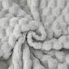 Blanket 150x200 Decorative Embossed Light Gray