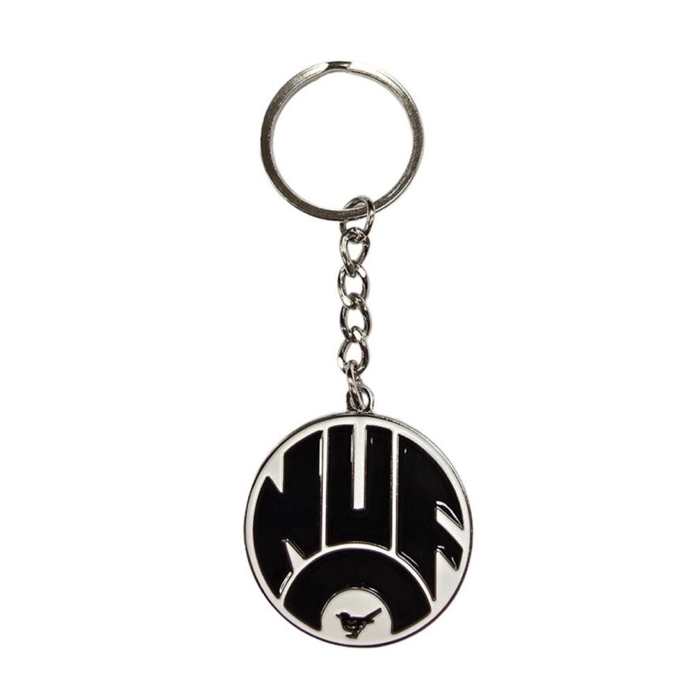 Newcastle United FC Retro 83-88 Crest Keyring And Badge Set