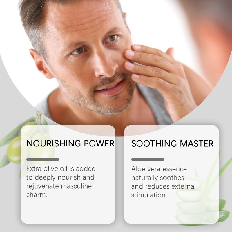 Mens Skincare Set Complete Facial Cleanser and Moisturizer Kit Deep Cleansing Hydrating with Body Wash for Daily Home Use