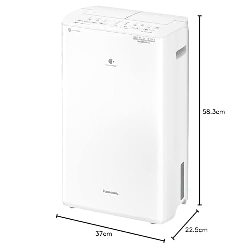 Panasonic Clothes Drying Dehumidifier Crystal White F-YHVX120-W Hybrid Type Nanoe X Equipped ~25 tatami