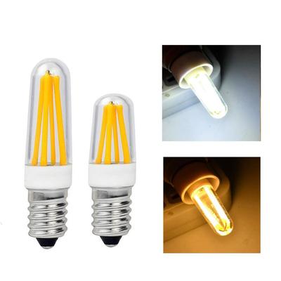 4er-Pack ultrahelle E12 E14 LED-Lampe AC220V 2W 4W Filamentlicht 360-Grad-LED-Birne ersetzt Halogen 40W Kronleuchter