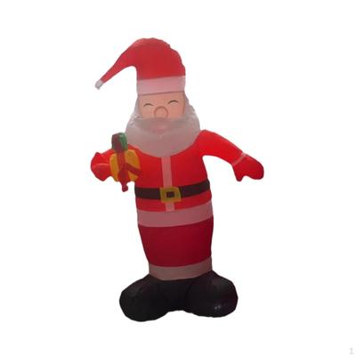 Aufblasbarer Weihnachtsmann für Weihnachten, 1,5 m, für den Außenbereich, Feiertage, drinnen