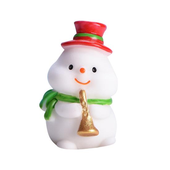 Mini DIY pryskyřice Santa Claus Sněhulák Forma Mikro Krajina Zahrada Domácí dekorace