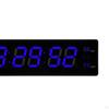 Desk Digital Clock with Date LED Desktop Alarm for Hall Beside Bedroom Green