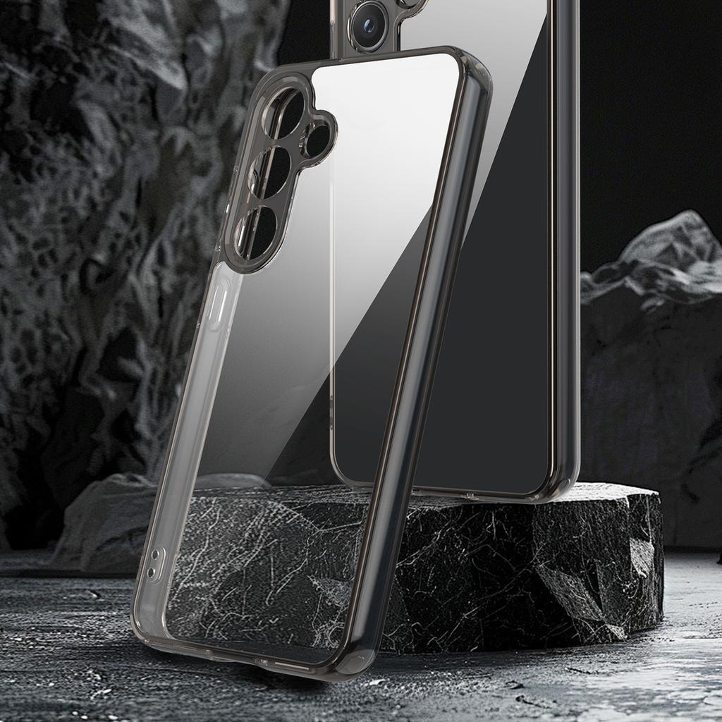 For Samsung Galaxy S24 Case TPU+Acrylic Phone Back Cover Anti Yellowing