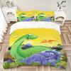 3pcs Dinosaur, Prehistoric Bedding Set - 1 Duvet Cover + 2 Pillowcases(Core Not Included), Machine Washable Polyester yy251216150