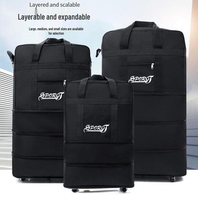 Universalūs išplečiami lagaminai su ratukais: Ypač talpus kelioninis ir studijoms užsienyje skirtas krepšys