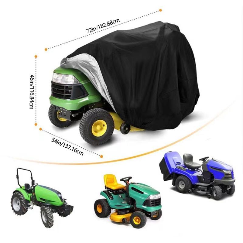 Multi Shield Lawn Farm Vehicle Cover Waterproof Dustproof Snowproof Oxford Component With Concise Foldable Design 72x54x46 Inches