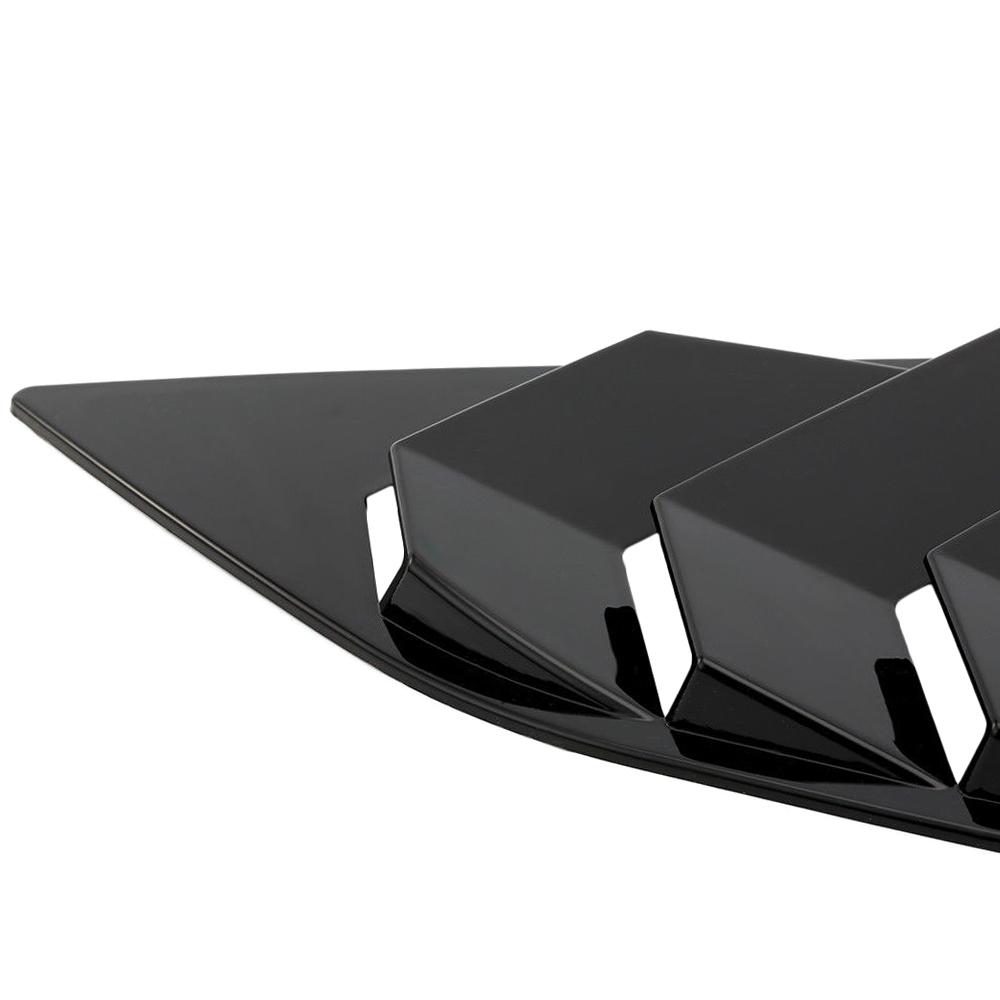 Rr Window Louve  Car Rr Window Blinds Side Tuyere Louve  Vent for    ST   MK3 Hatchback Carbon    