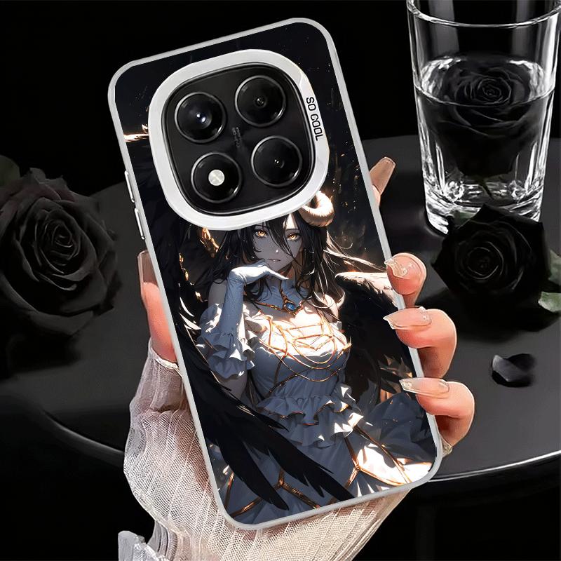 Albedo O-Overlords Anime Soft Phone Case for Samsung Galaxy S24 S25 FE S26 Edge S23 Ultra S22 Plus S21 + Shockproof Cover Back S