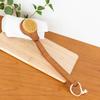 Leto Body Brush Curved Wood Donmo Bath Shower Brush LLH-B01