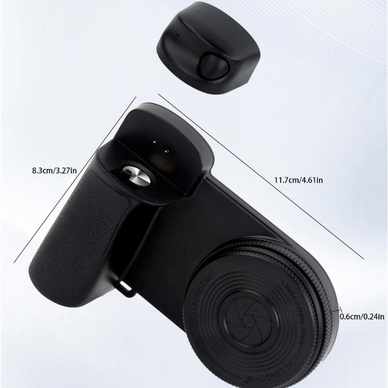 Magnetic Phone Grip Bluetooth-compatible Shutter Camera Handle Selfie Stabilizers With Fill Light For Mobile Phone
