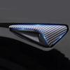For Tesla Model 3  2024 Carbon Fiber Car Door Side Marking Cover Accessories Door Side Wing Line Trim Exterior Stickers