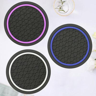 2 Pcs Car Auto Cup Holder Anti Slip Insert Coasters Pads Interior Accessories For Most Cups Accessories