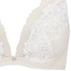 Style by Triumph Charming Glamor Slimline Deep V Tulle M001 B65 Amo's Bra, Veil, Women's, (Vanilla),