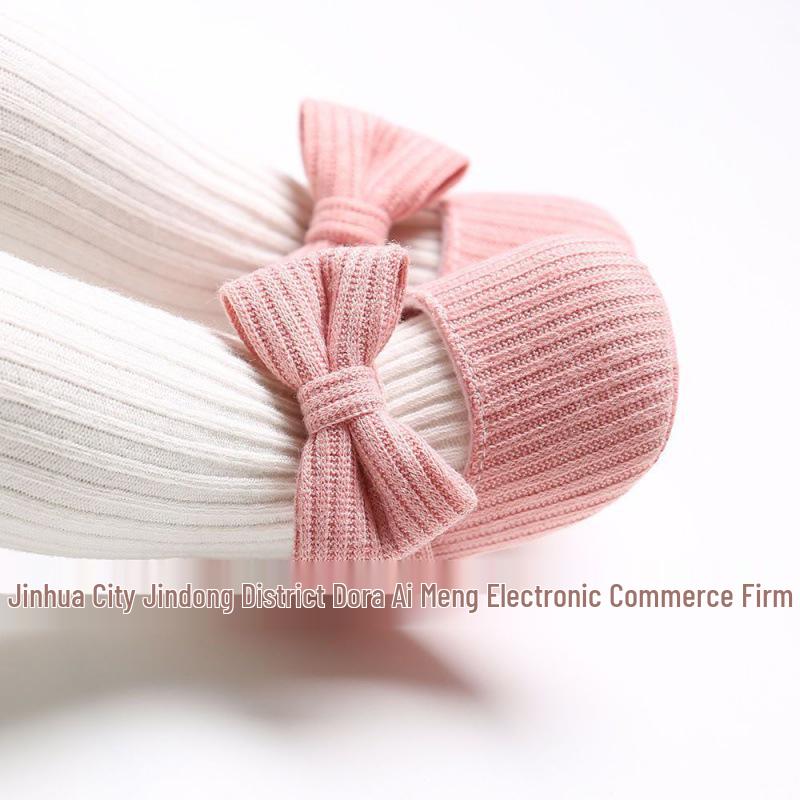 Baby Girl Soft Sole Prewalker Shoes for 0-12 Months - Spring & Autumn Anti-Drop Princess Shoes