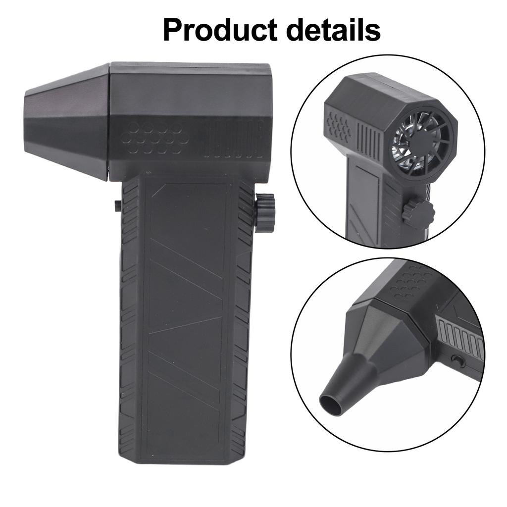 Adjustable Speed Brushless Fan 29mm Fan Diameter Handheld Adjustable Fan 200-230g Wind Pressure 21700 Power Battery
