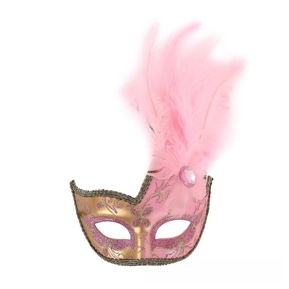 Hollowed-out Masquerade Party Mask Vintage Princess Mask Creative Half Face Mask  Women