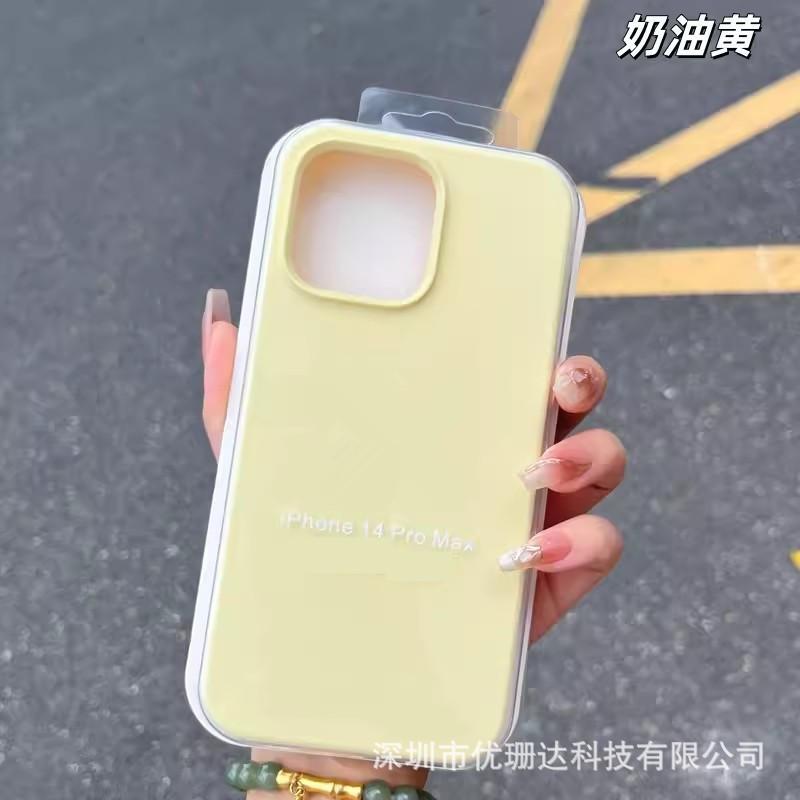 Applicable To iPhone11 Solid Silicone Mobile Phone Case Apple 11 Official Liquid 11 All-inclusive 11 Anti-drop Sheath