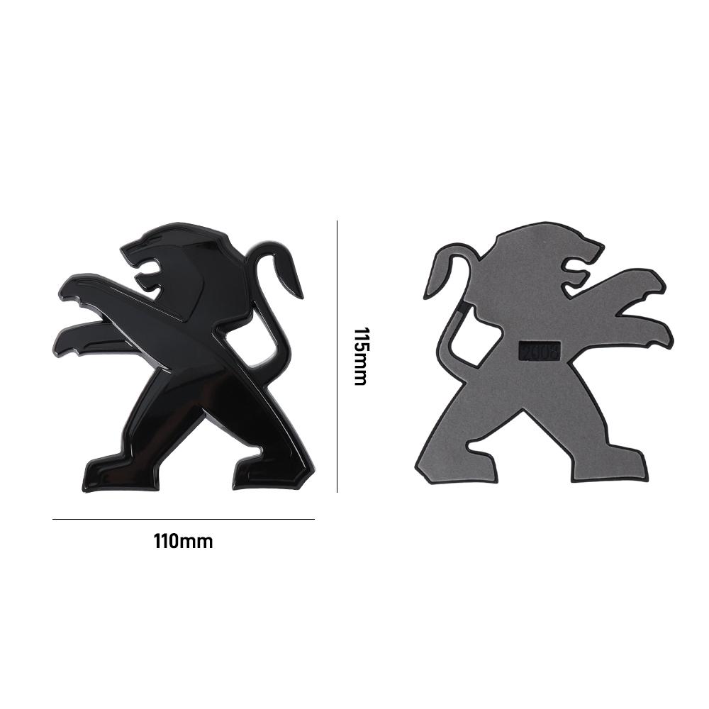 2026 Hete Auto Sticker Auto Voorgrille Embleem Achterklep Badge Sticker Auto Decoratie Accessoires Voor Peugeot RCZ 206 208 3008 30