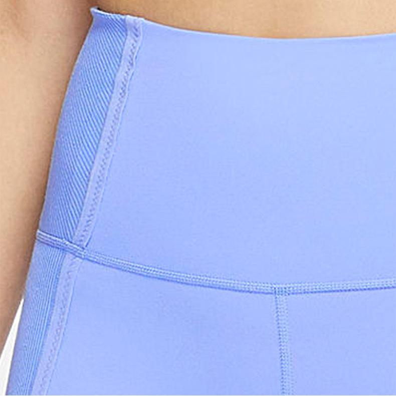 Nike High-Waist Solid Color Sports Leggings Women Bottoms Blue DD5544-478