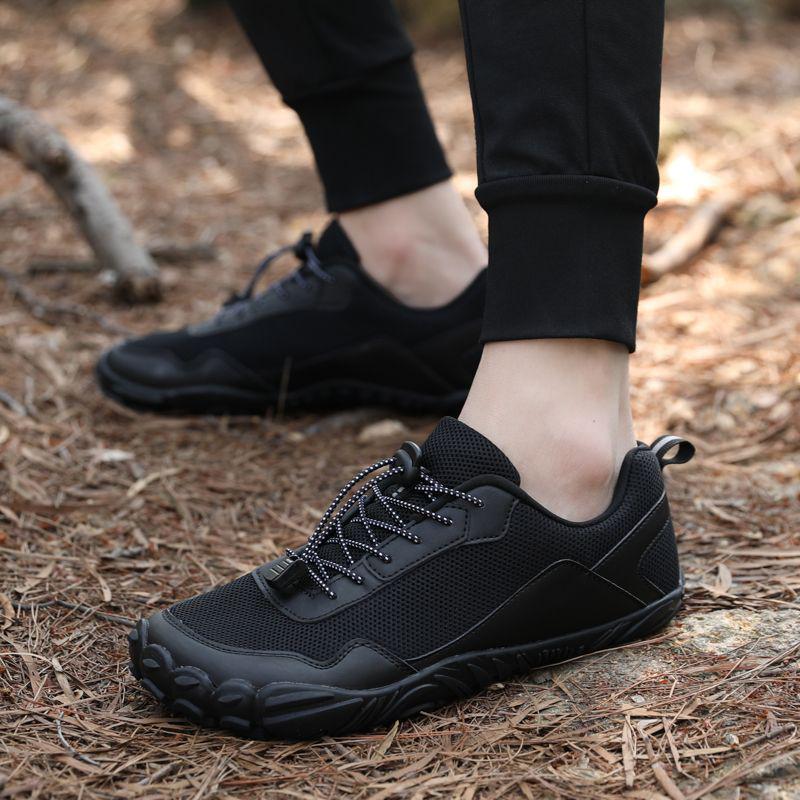 Wide Foot Non-Slip Outdoor Hiking Shoes for Men & Women - Windproof, Coldproof, Casual, and Military Training Ready.