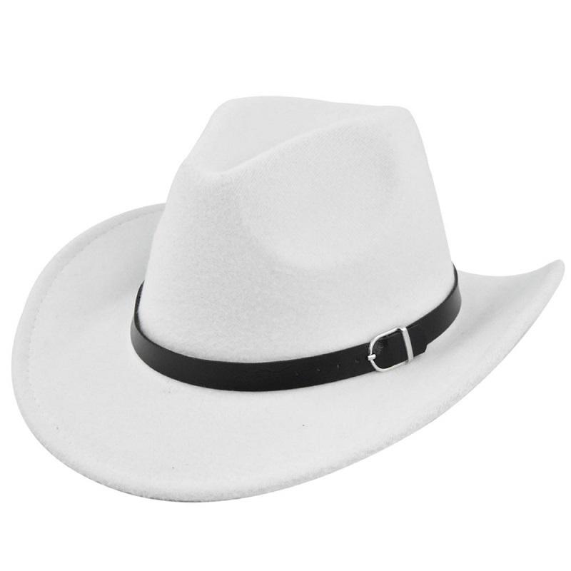 Cowboy Hats Fedora Hat For Men And Woman Winter And Autumn Felt Hat Jazz Hat
