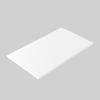 Blat Laminowany Biały 138 X 80 X 2,5 Cm Do Biurka, Stołu, Stolika