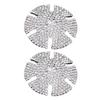 1 Pair Beautiful Sexy Lightweight Nipple Sticker Rhinestone Embedded Breast Cover Pasties Body Jewelry
