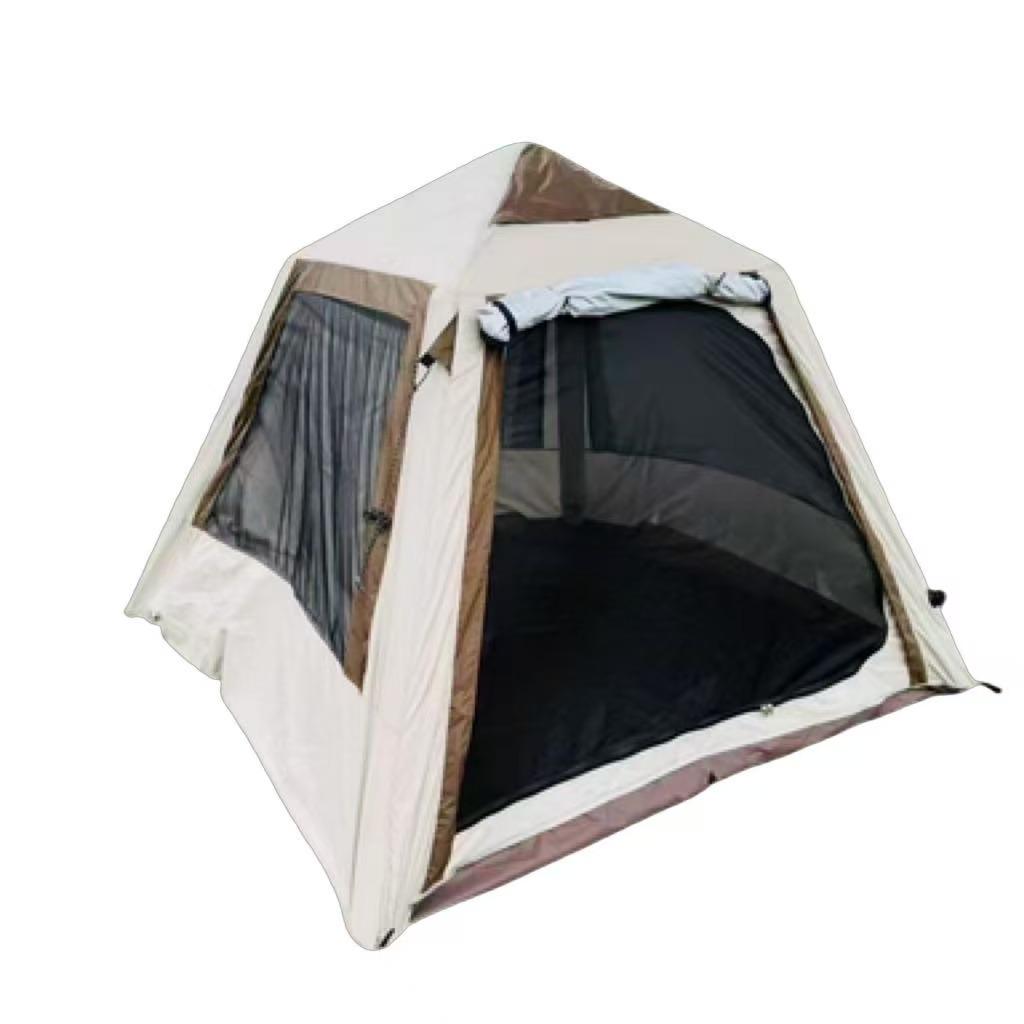 Quick-Open Inflatable Tent: Portable, Automatic for Outdoor Camping & Kids' Picnics