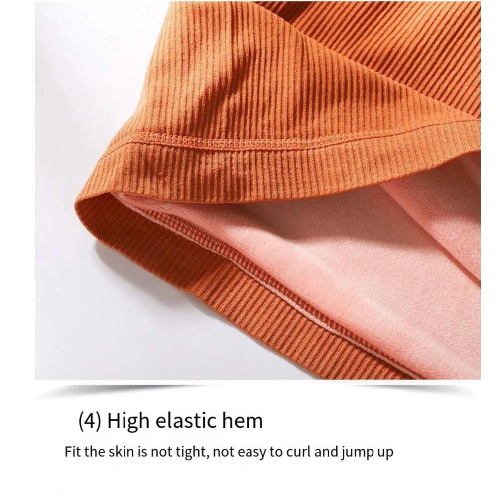 Soft Fabric Thermal Underwear Plus Size Thermal Shirt New Inner Wear Female Clothing