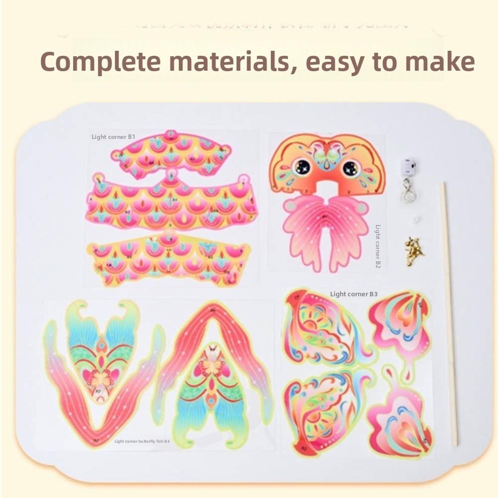 Waterproof Mid-Autumn Festival Lantern Handheld DIY Lantern Materials Hanfu Accessories