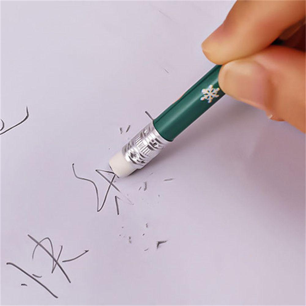 Students Stationery Writing Supplies Drawing Sketch Pen Set Xmas with Eraser Wood Pencil HB Pencils Christmas Standard Pencil