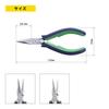 Maruto Hasegawa Kosakujo KEIBA Pro Hobby Long Nose No Groove Cutting Pliers, (No Blade) HLC-D14