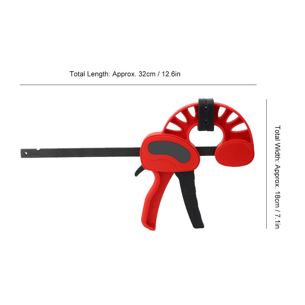 Serre de type F robuste pour le travail du bois de 6 pouces, serre de fixation, clip, fournitures et accessoires pour le travail du bois