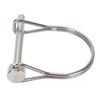 Safety Coupler Pin 316 Stainless Steel D Type Shaft Locking Pin for Table Saw Truck Boat Trailer
