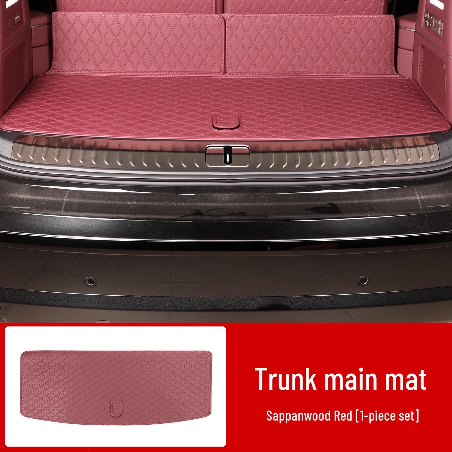 Nio ES8 Trunk Mat: Full Coverage Decor Seat Back & Tail Box Mat for 26 Models. Exclusive for ES8