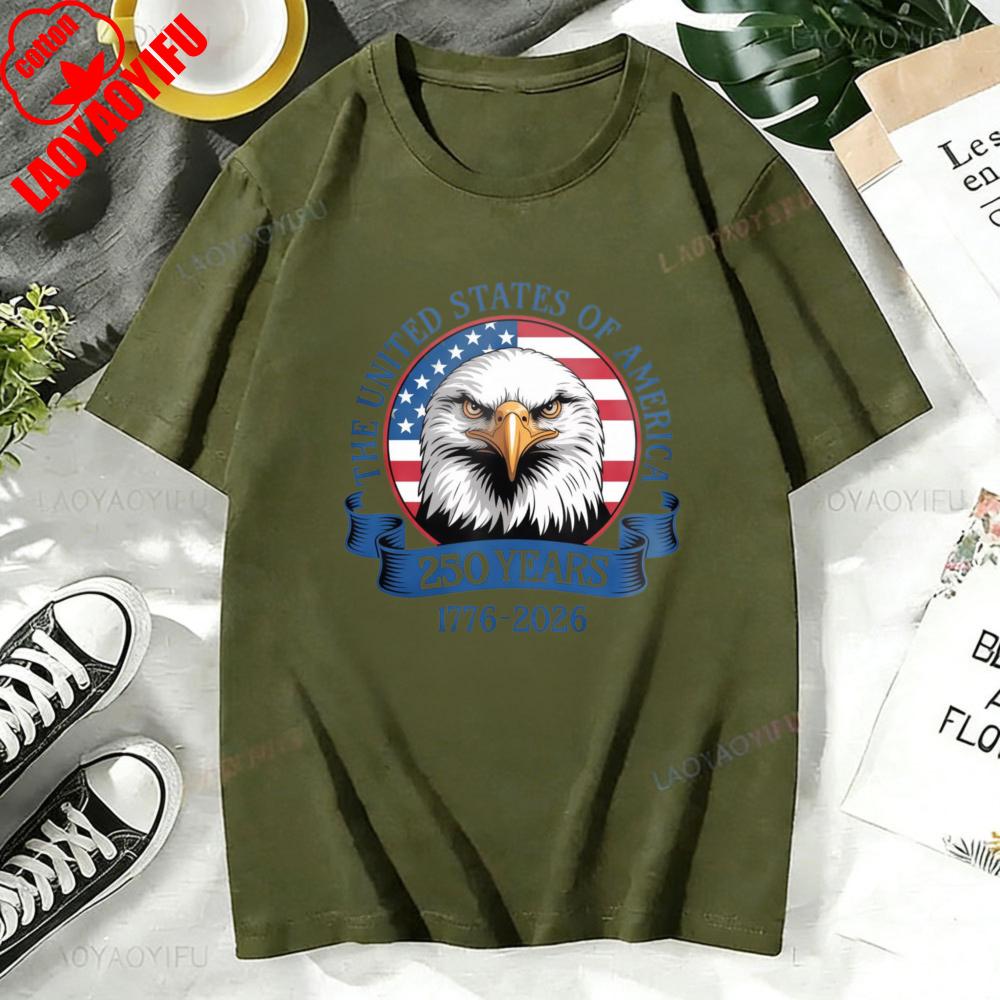 USA 250th Anniversary Shirt The United States of America 1776 2026 TShirt Creative Outdoors Women Tops Graphic T Shirts