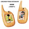 Walkie Talkies de Vídeo para Crianças Pacote com 2 Chat de Vídeo Tela de 2,0 polegadas Trocador de Voz Walkies Talkies Interior e Exterior Presentes para Meninos Meninas