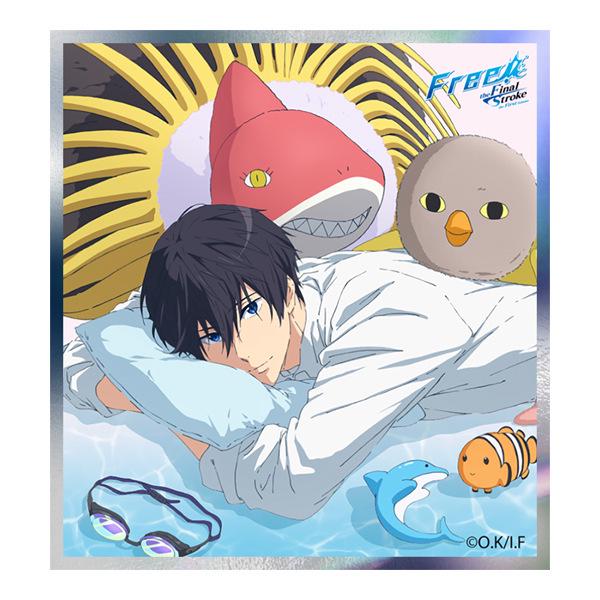 Genuine FREE! Boys' Swim Club Merchandise - Featuring Haruka Nanase, Rin Matsuoka, and Nagisa Hazuki Laser Color Paper